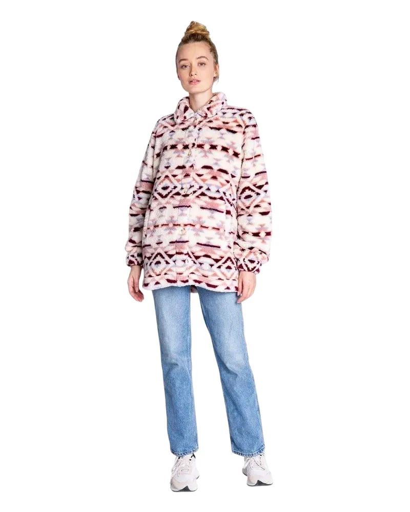 P.J. Salvage Fleecejacke für Damen (Bunt Grün