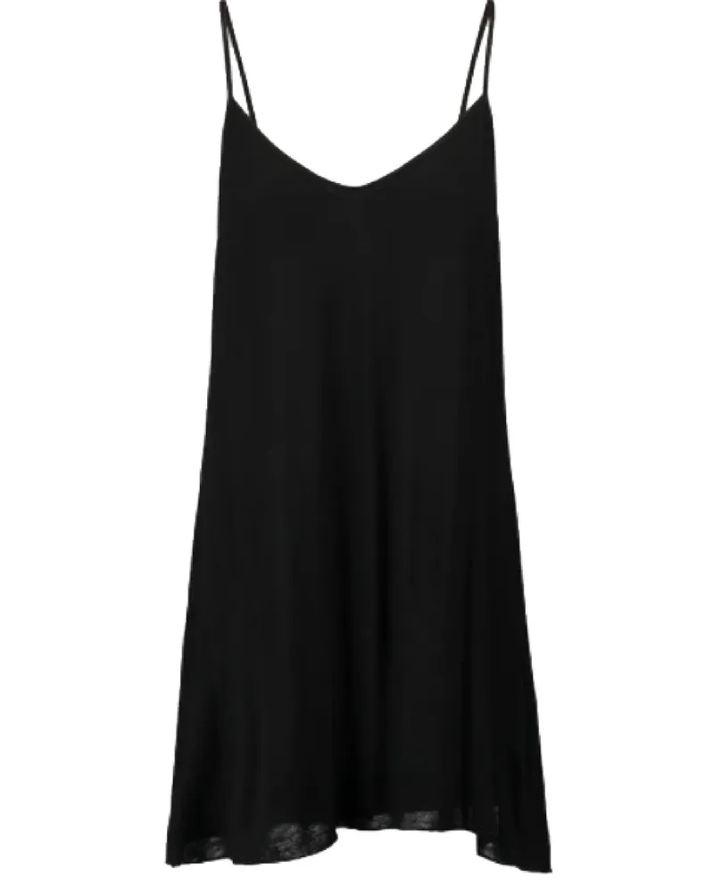 LingaDore Kleid mit V-Rücke Schwarz