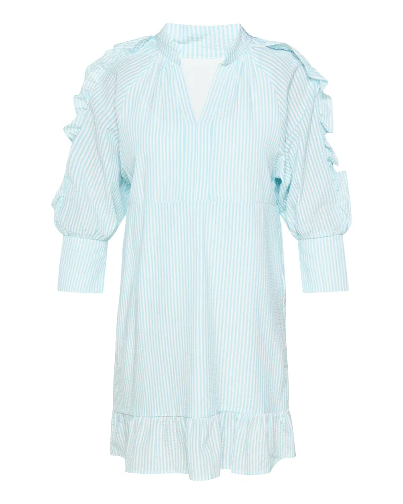 Usha Kleid Frauen hellblau Beige