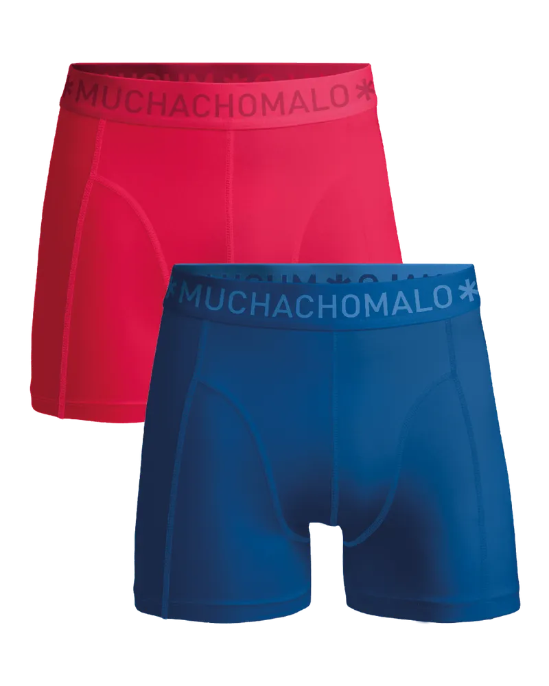 Muchachomalo Herren Boxer Shorts - 2er Pack - Herren Unterwäsche Mehrfarbig
