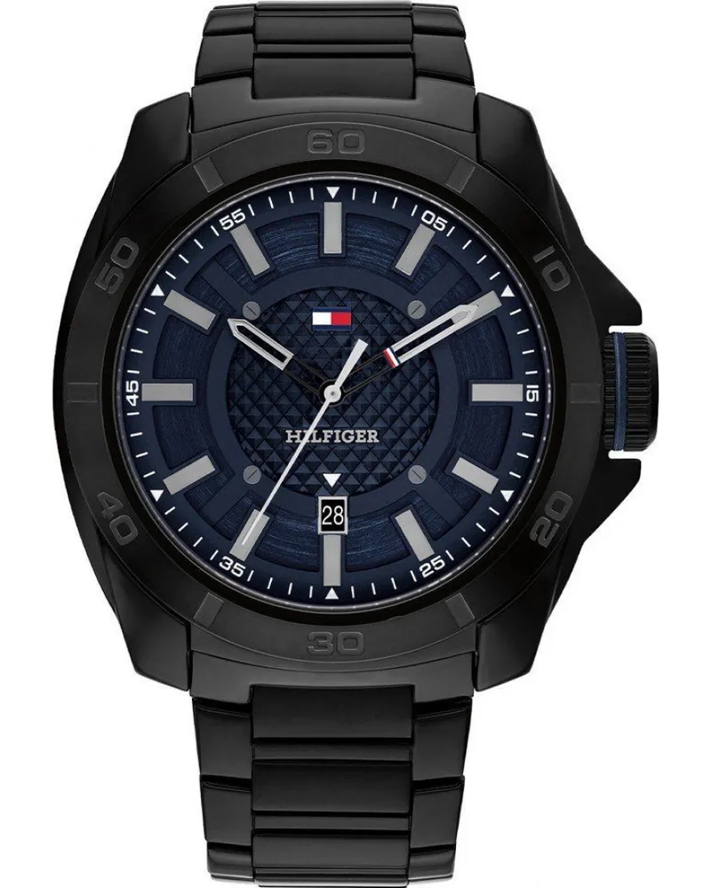 Tommy Hilfiger 1792139 Herren Uhr Schwarz