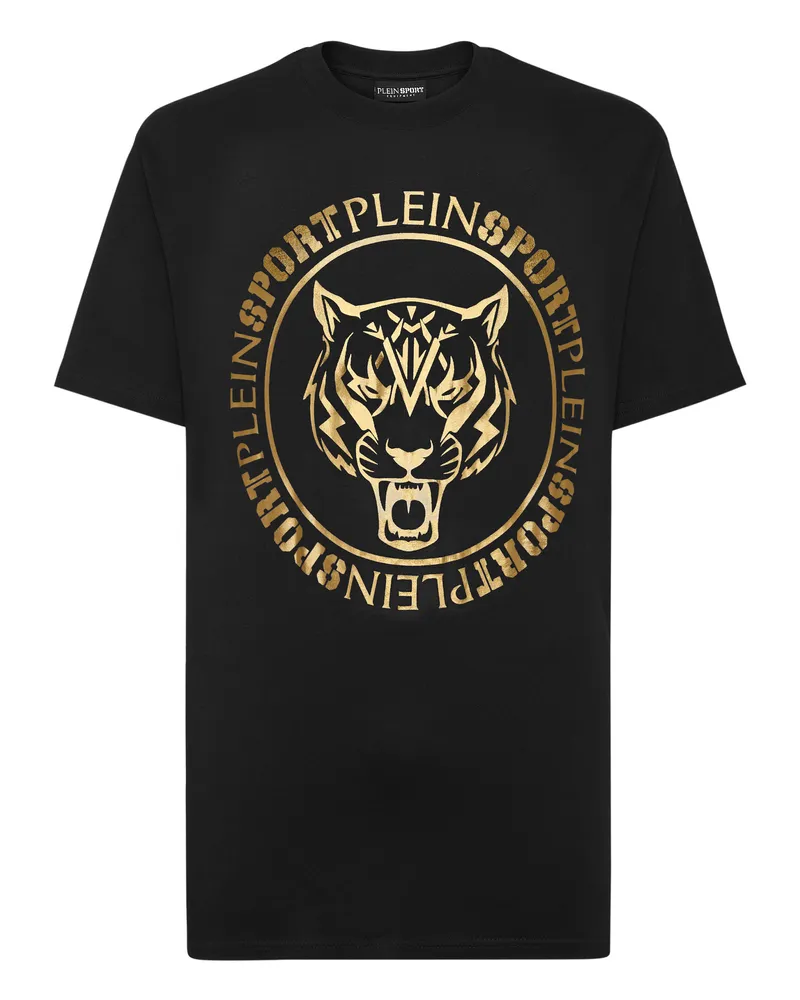 Philipp Plein T-Shirt Carbon Tiger Schwarz