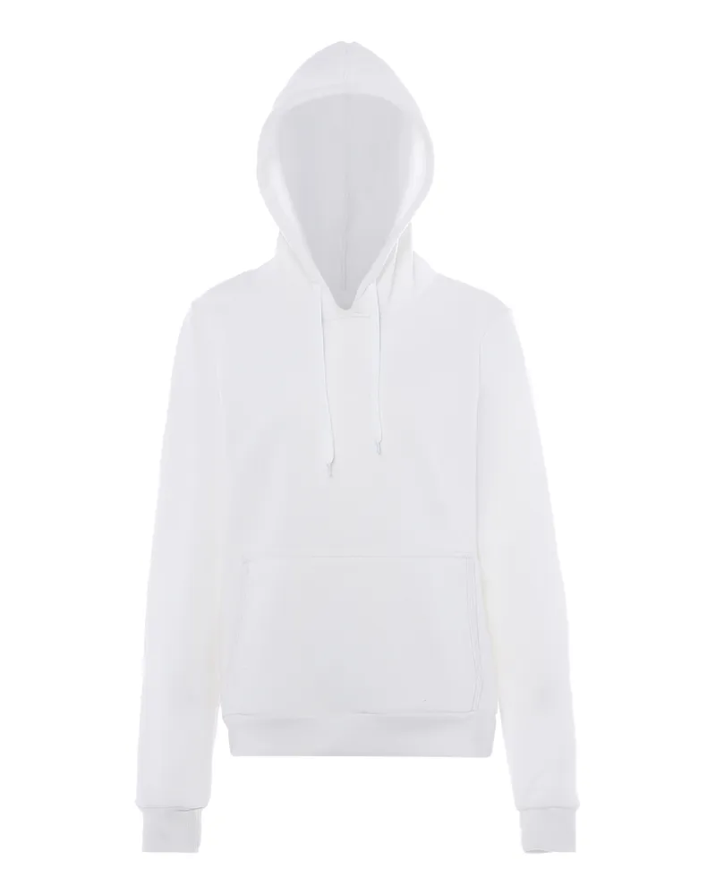 My Mo Kapuzenpullover Damen weiss Weiß