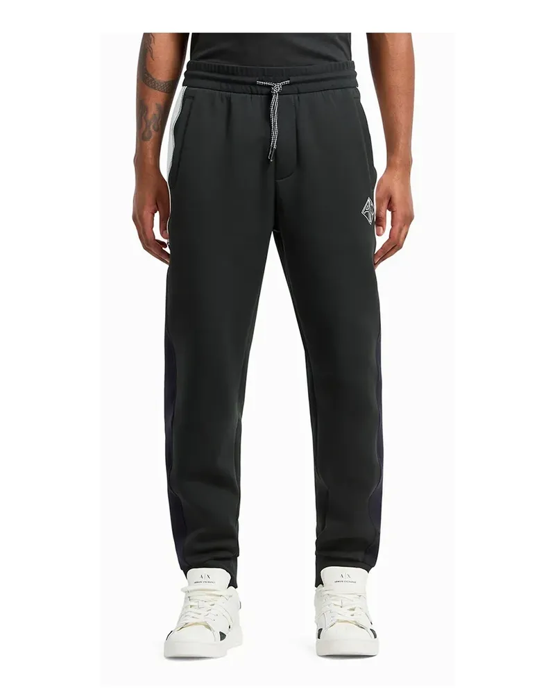 Armani Exchange Herren Force One Jogginghose Schwarz