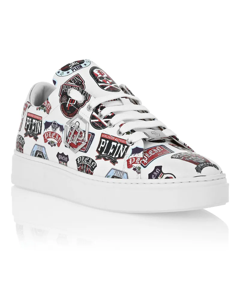 Philipp Plein Low-Top-Sneaker Carson - Weiß Weiß