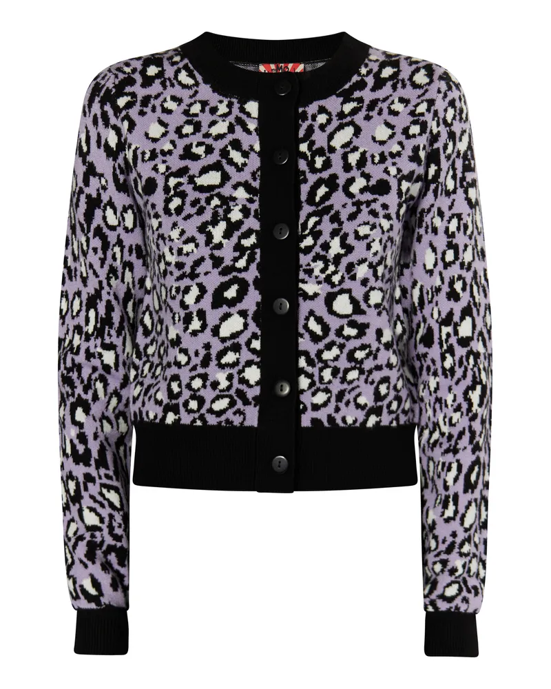 My Mo Strickjacke Damen violett Lila