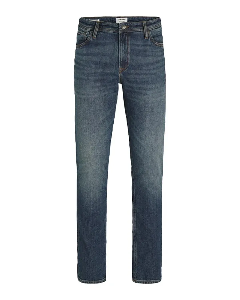 Jack & Jones Jack And Jones - "Clark Original" Jeans für Herren (Blaues Denim Mittelblau