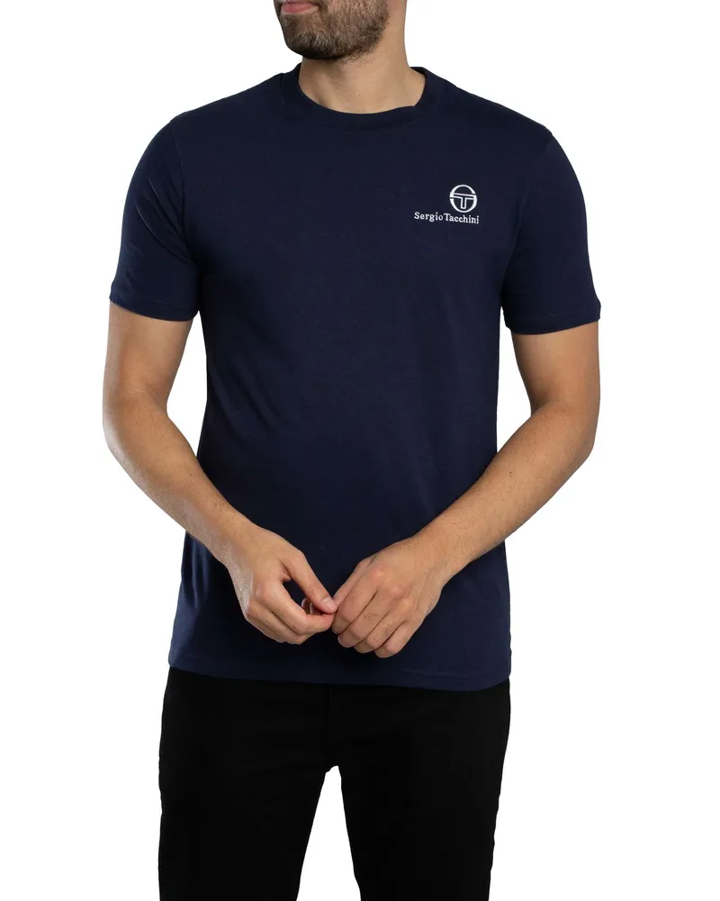 Sergio Tacchini Felton-T-Shirt, Blau Blau