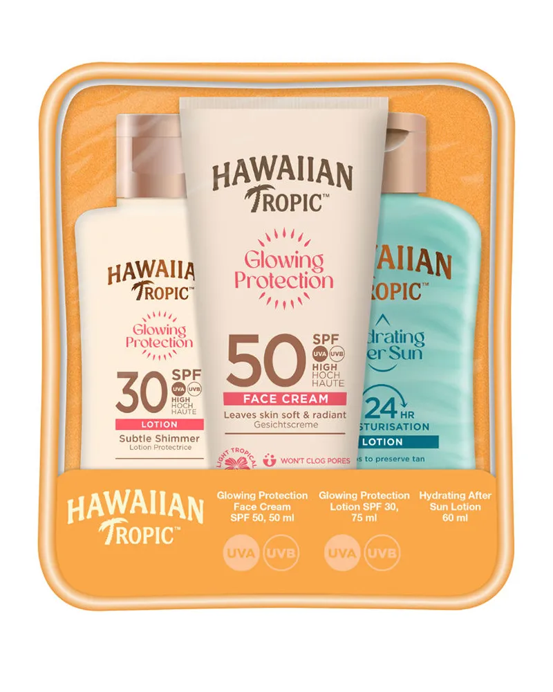 Hawaiian Tropic Hawaiianisches Tropen-kulturbeutel-set, 3-teilig 3 pz 
