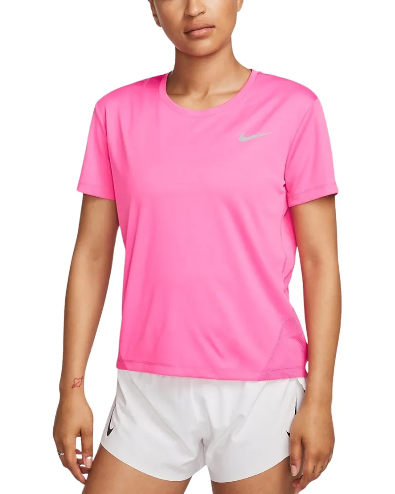Nike Kurzärmliges Laufoberteil In Rosa Rosa
