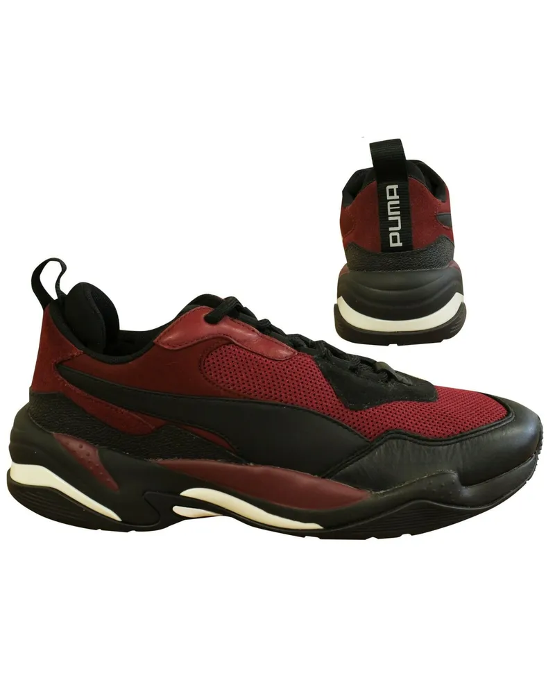 Puma Thunder Spectra Chunky Burgundy Schnüren -up -Gelegenheits -Herren -Trainer 367516 03 B89C Bordeaux