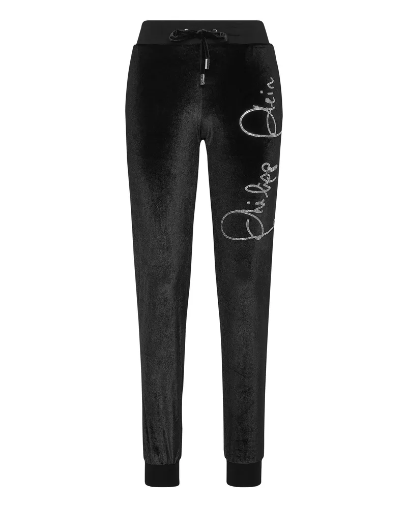 Philipp Plein Jogginghose Signature Schwarz