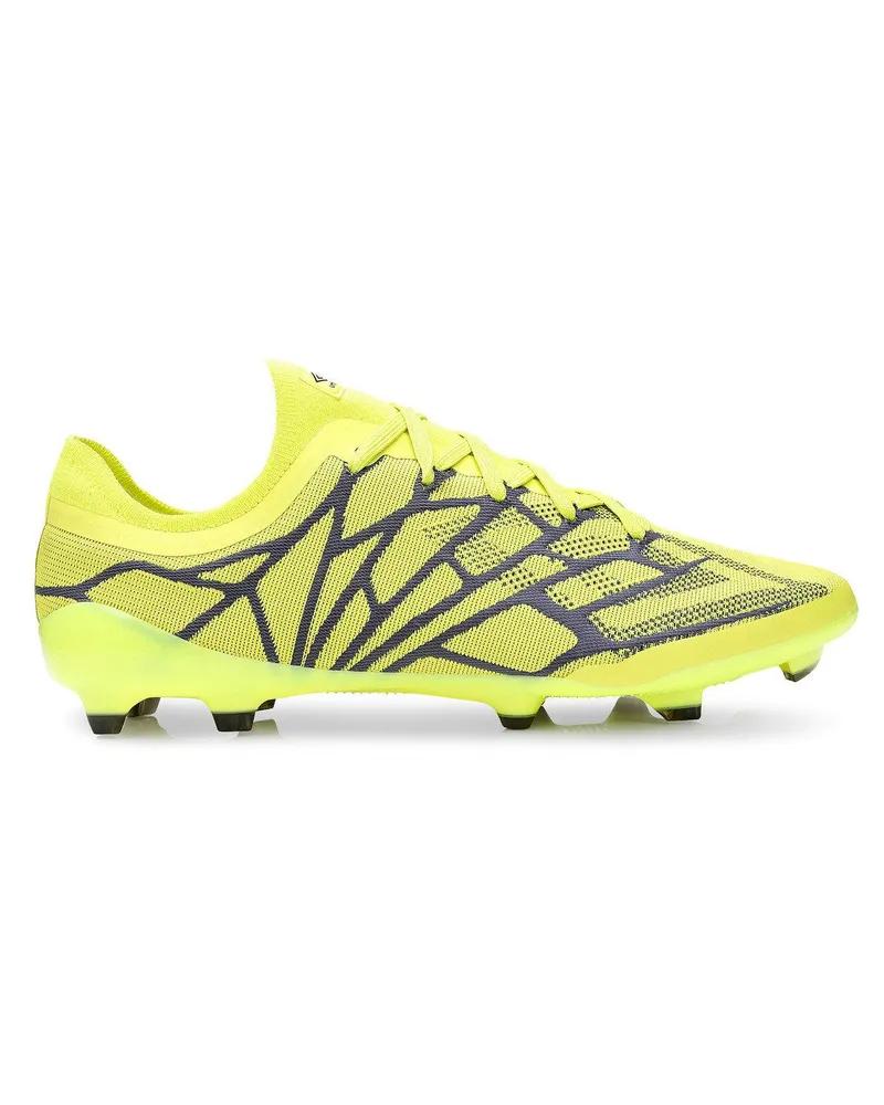 Umbro Herren Feste Bodenschuhe "Velocita Alchemist Pro" (Limonaden-Gelb/Schwarz/Periskop Farbe Gelb