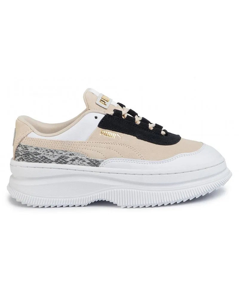Puma Deva Reptile Womens Beige Trainer Beige