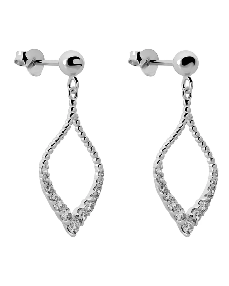 Orphelia Grace' Damen Ohrhänger aus 925er Sterlingsilber - Silber ZO-7493 Silber