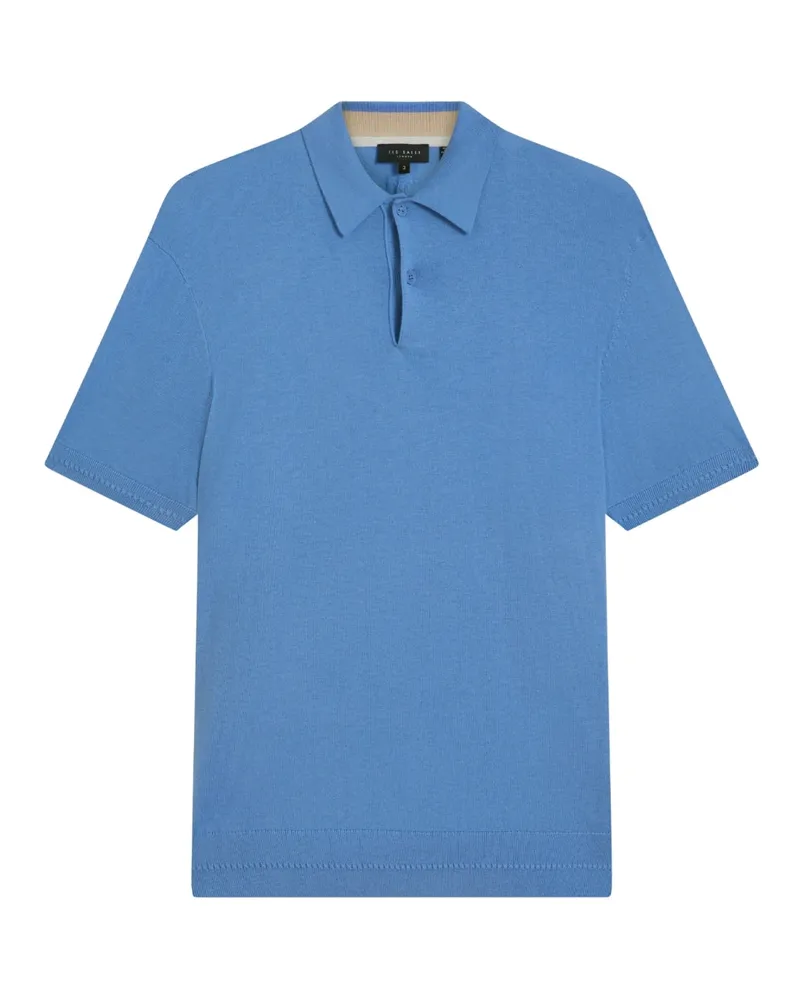Ted Baker Nickk Strick-polohemd, Blau Hellblau