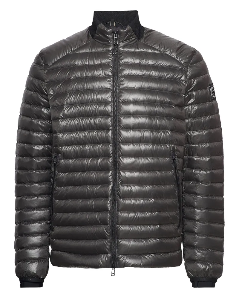 Belstaff Airframe Schwarz Daunengefüllte Jacke Schwarz
