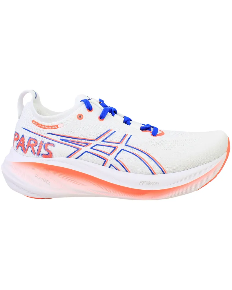 Asics Gel-Nimbus 26 Damen Weiße Laufschuhe Weiß