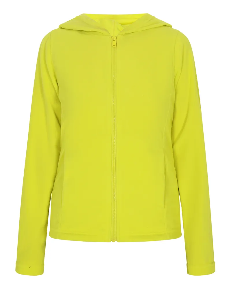 My Mo Fleecejacke Damen Limette Limettengrün