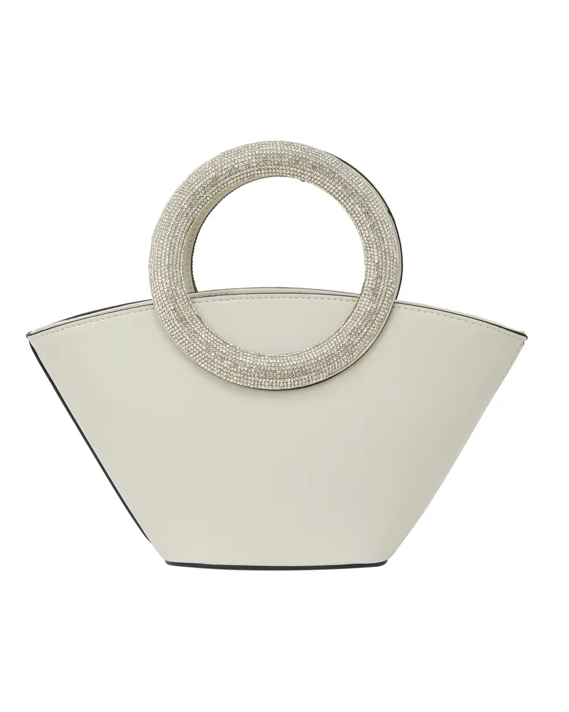 FAINA Handtasche - Weiß Weiß