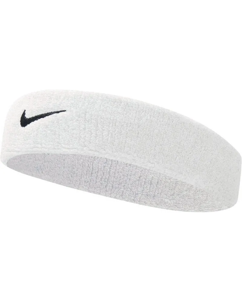 Nike Unisex Erwachsene Swoosh Stirnband (Weiß Weiß