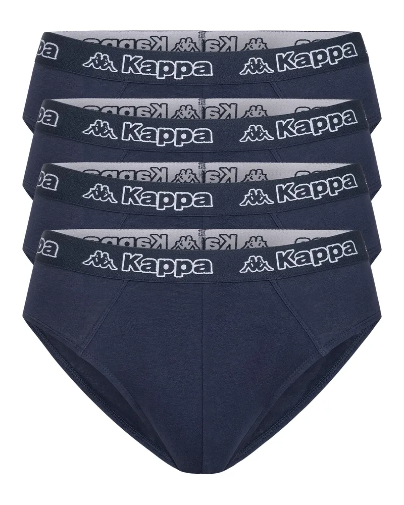 Kappa 4er Set Slip in Navy Marineblau