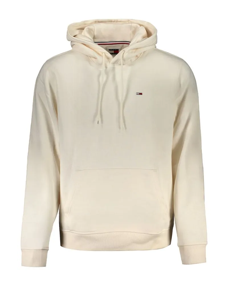 Tommy Hilfiger Essential Logo Hoodie Mw0mw22114 Elfenbein