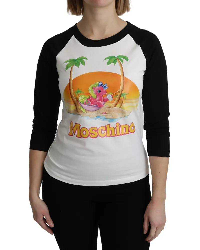 Moschino My Little Pony Baseball-T-Shirt - Weiß Weiß