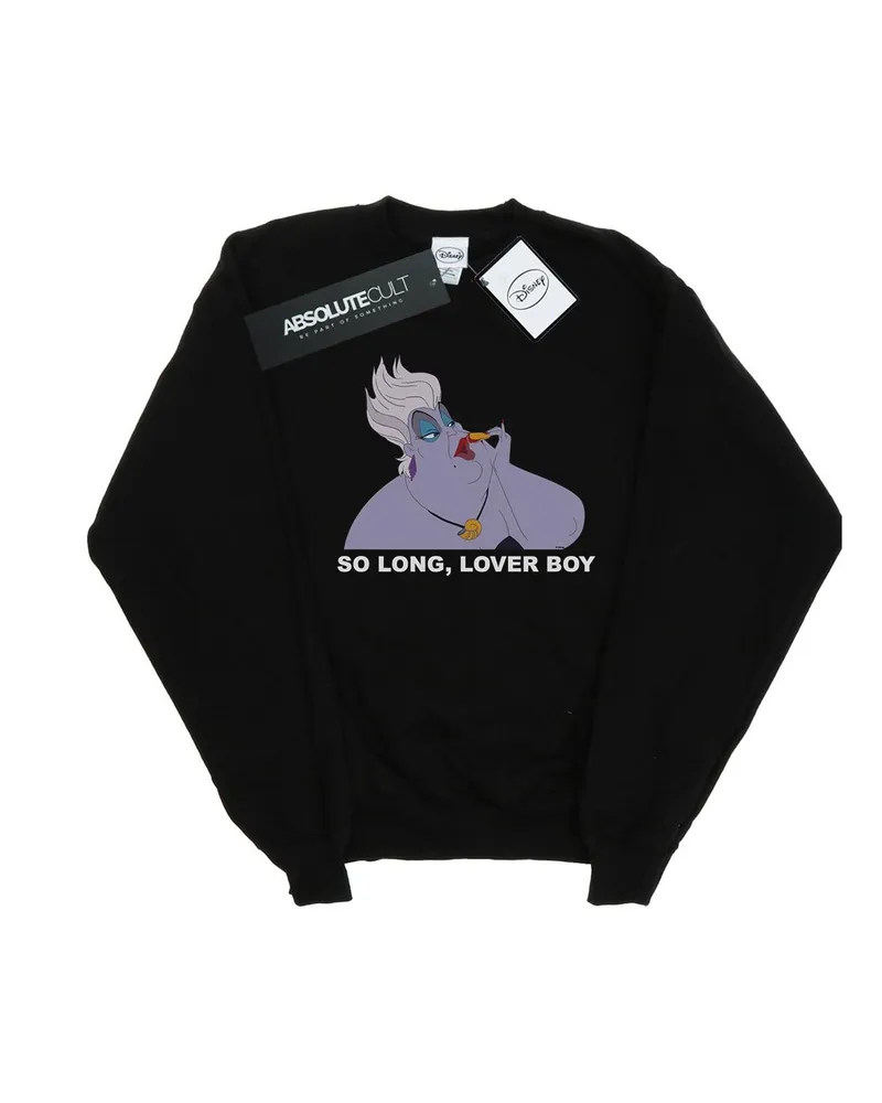 Disney The Little Mermaid Ursula So Long" Sweatshirt für Herren (Schwarz Schwarz
