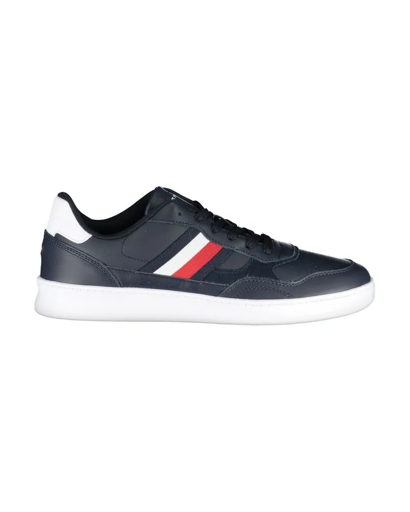 Tommy Hilfiger Leder‑Sneaker FM0FM03772 - Dunkelblau Dunkelblau