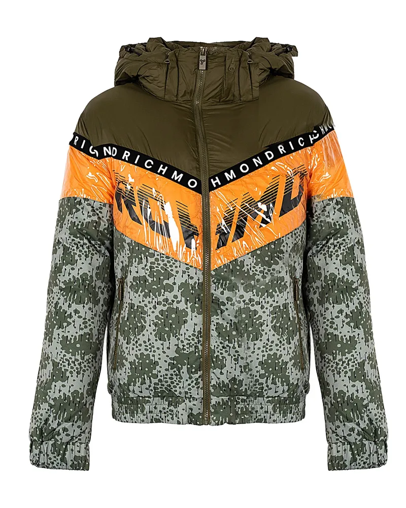 John Richmond Richmond Sport Jacke Herren grün Grün