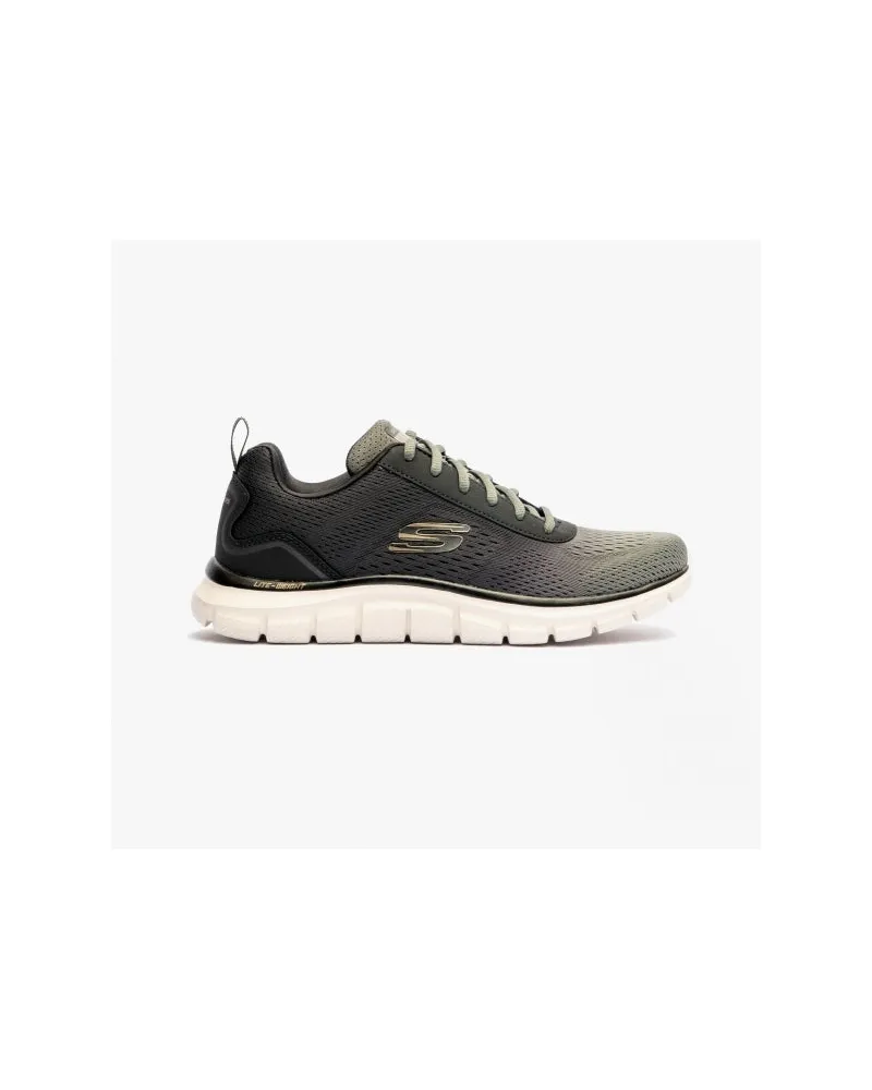 Skechers 232399/olbk Track-ripkent Herren Schnürtrainer Oliv/schwarz/dunkel Natural Grün