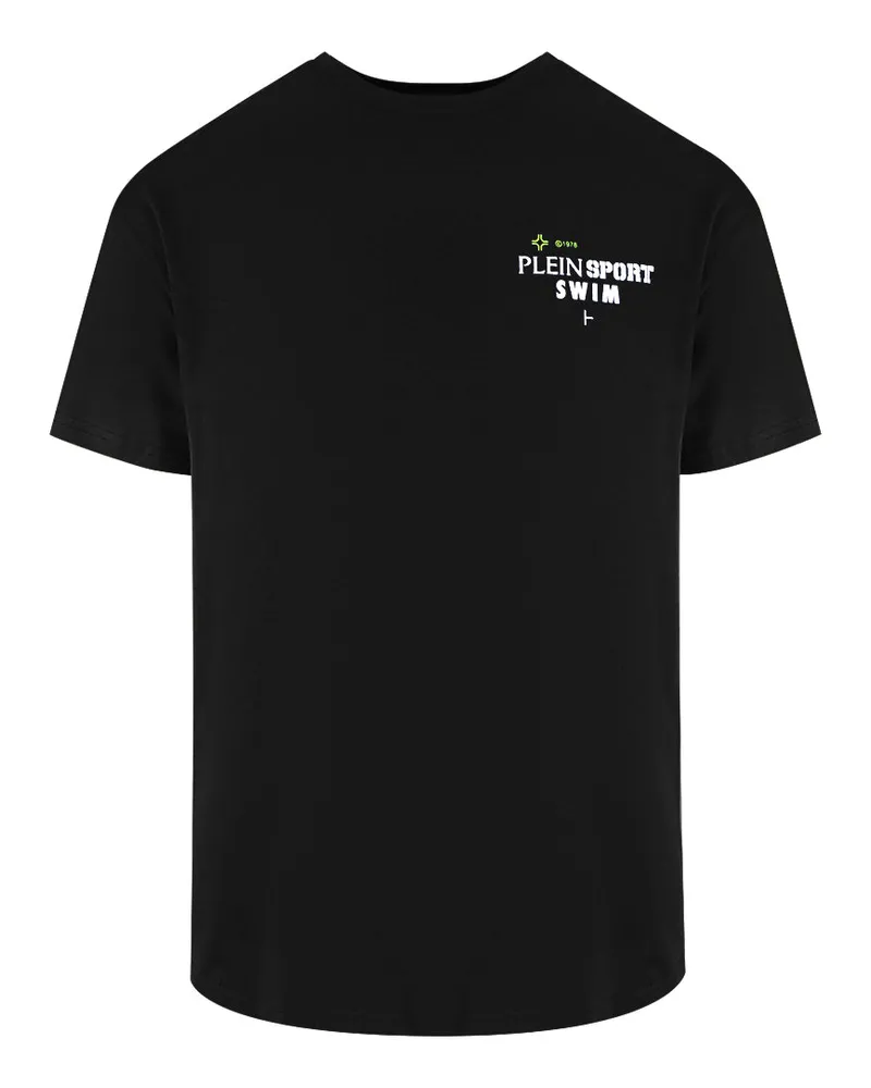 Philipp Plein Schwimm T-Shirt mit kurzem Arm in Marineblau Marineblau