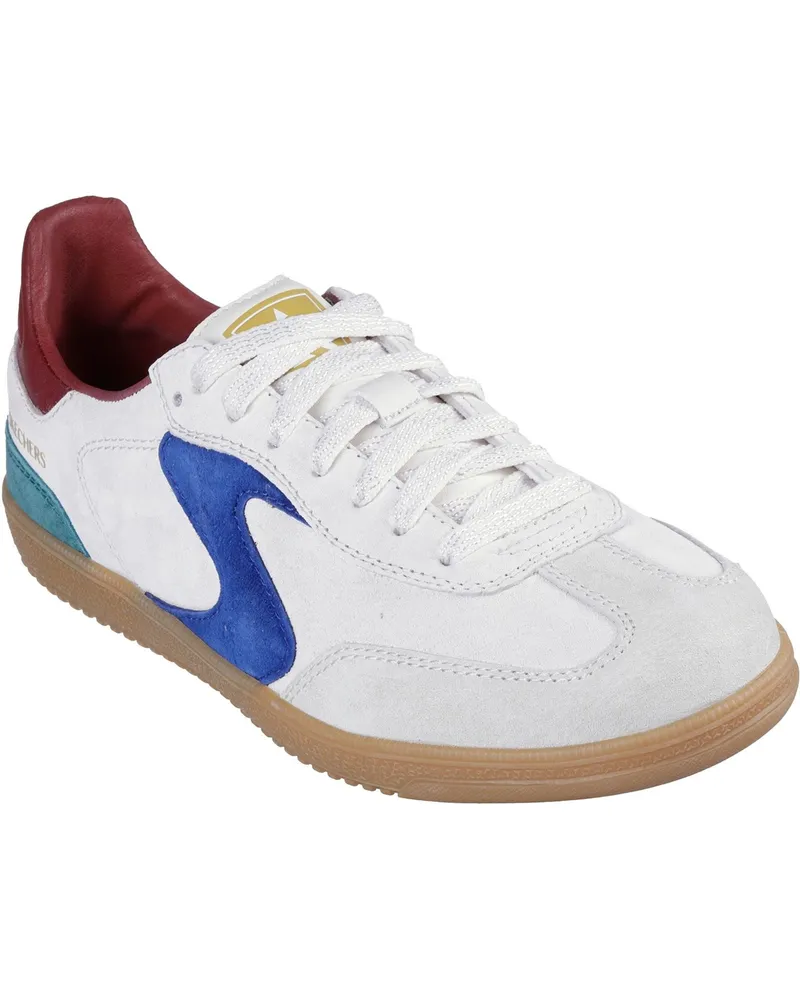 Skechers Hotshot For The Win Leder Damen Schuhe Hellgrau/Mehrfarbig Hellgrau