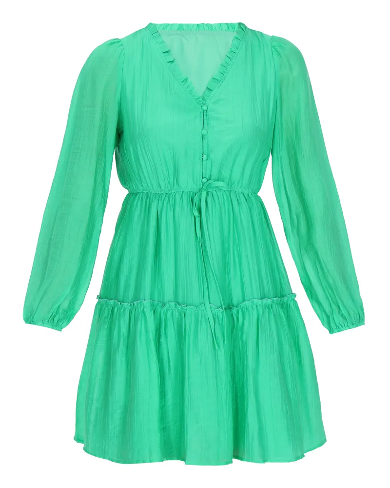 FAINA Kleid Frauen Grün Grün