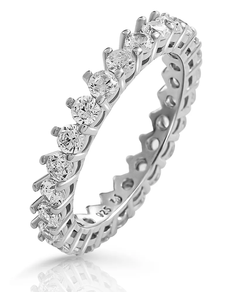 Orphelia Paris' Damenring aus 925er Sterlingsilber – Silber ZR-7540 Silber