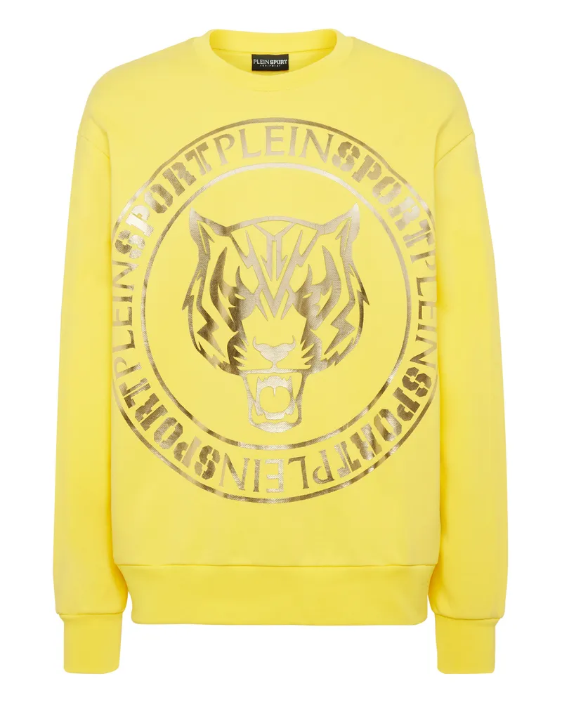 Philipp Plein Sweatshirt Tiger Gelb