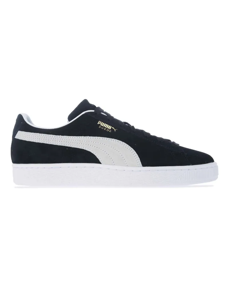 Puma Suede Classic XXI Herrenschuhe in Marineblau/Weiß Blau