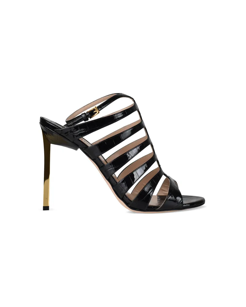 Tom Ford Sandalen Schwarz Schwarz