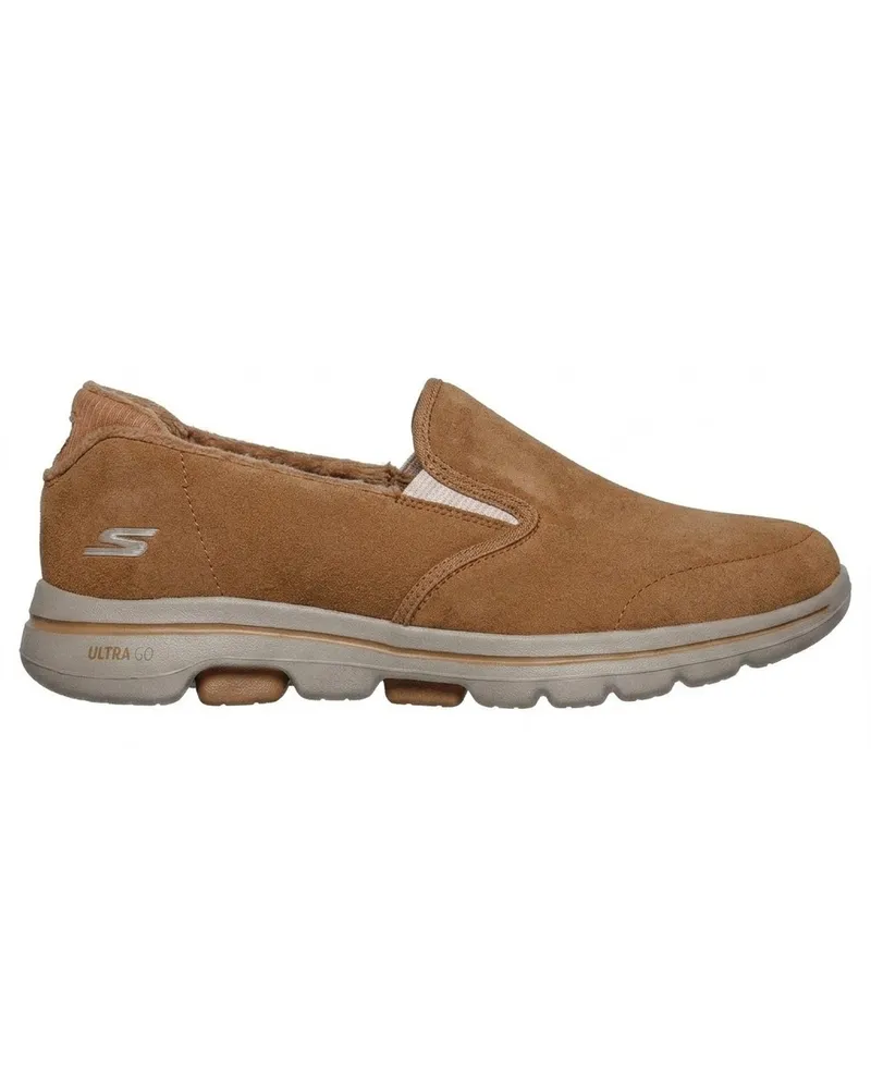 Skechers Gowalk" Sneaker für Damen, Wildleder (Kastanie Kastanienbraun