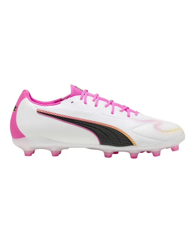 Puma King Match" Fußballschuhe mit festem Boden für Herren (Pink Rosa