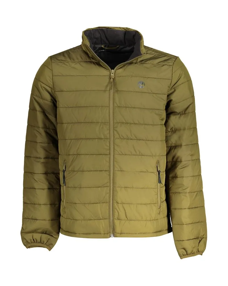 Timberland Olivenfarbene Leichte Pufferjacke Salbeigrün