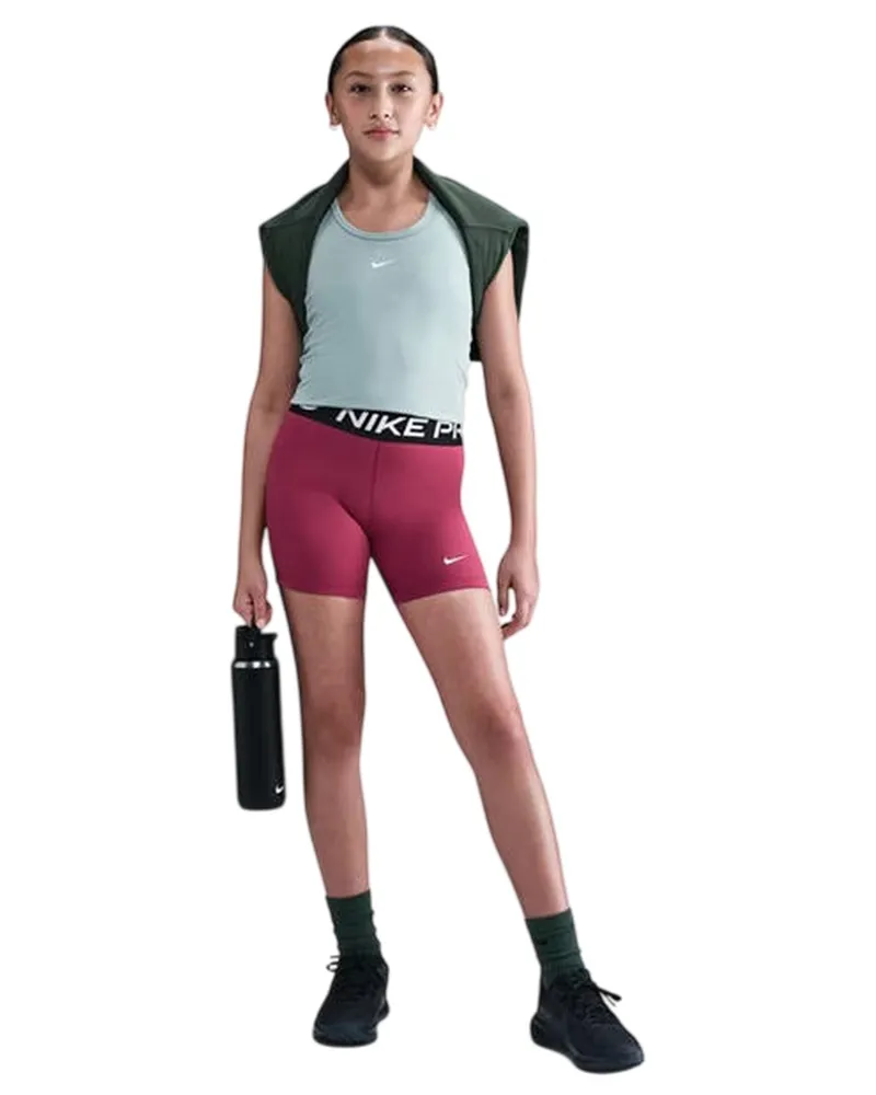 Nike Kompressions-Shorts für Mädchen (Betenrot Rotbraun