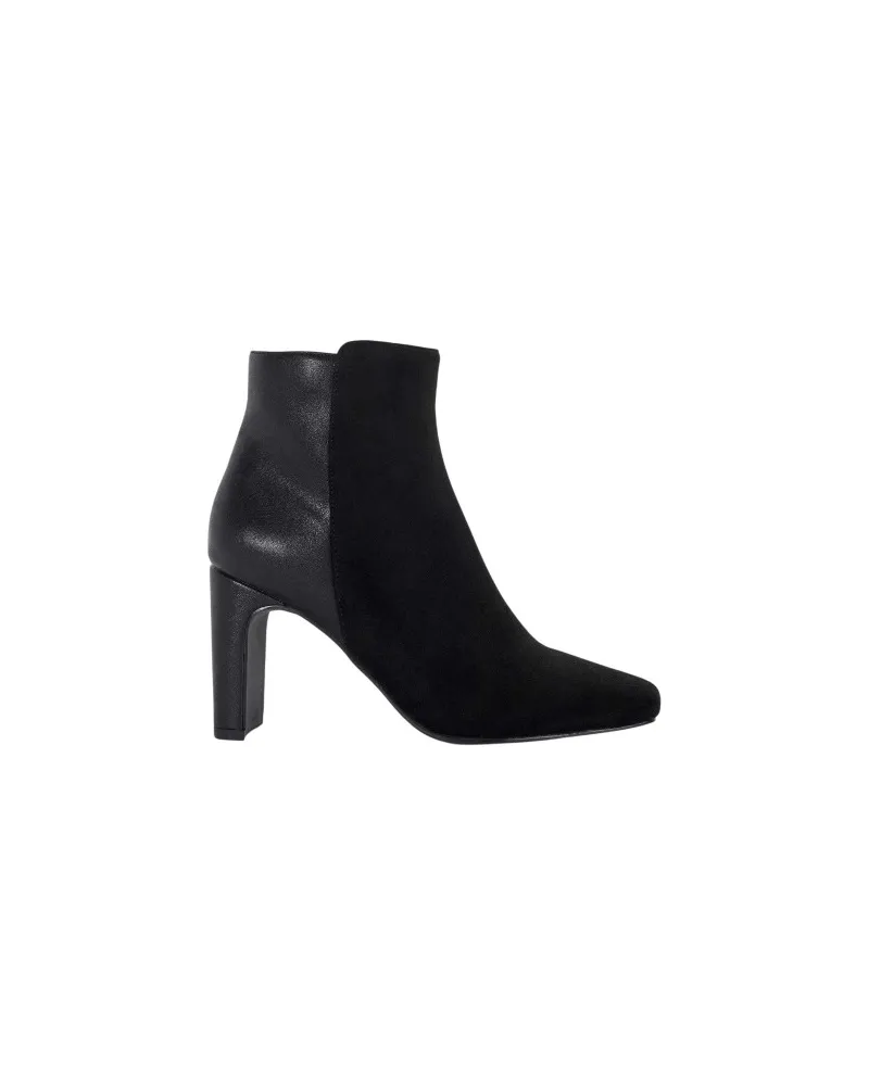 Dune Orietta" Zweifarbig Stiefeletten für Damen, Leder (Schwarz Schwarz