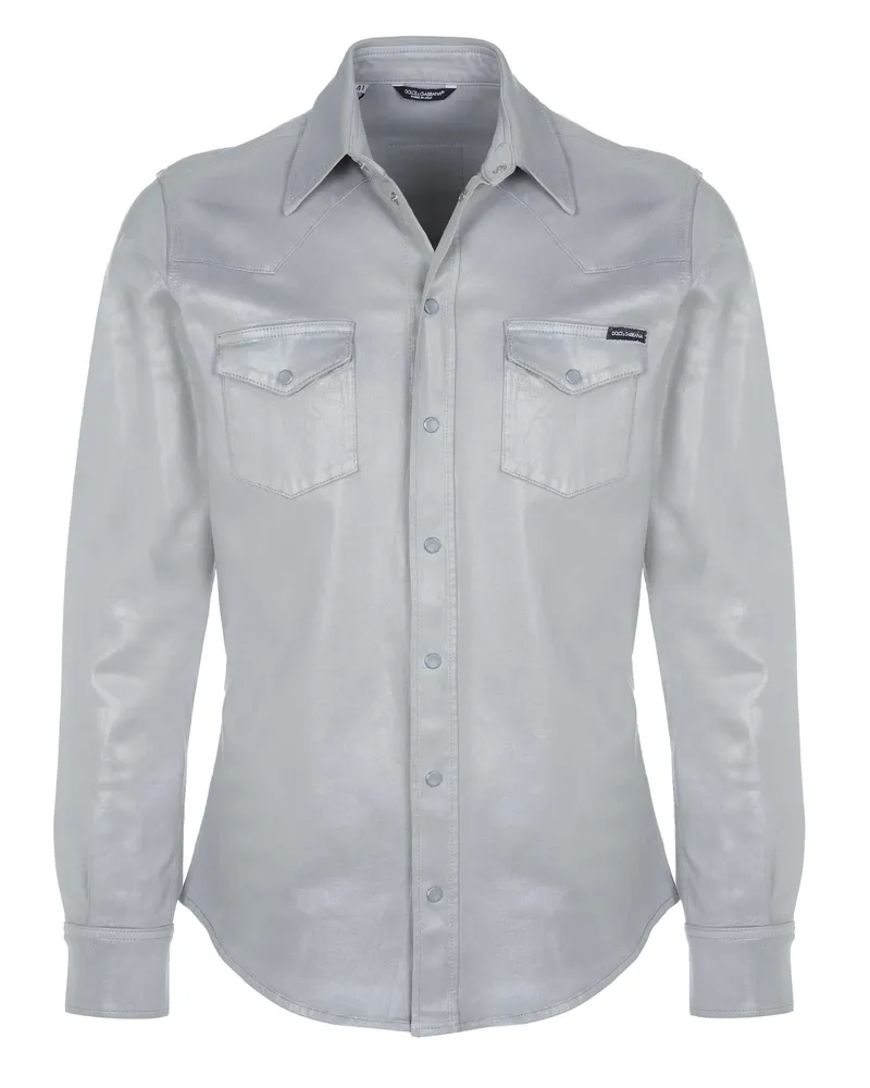 Dolce & Gabbana Hemd Grau