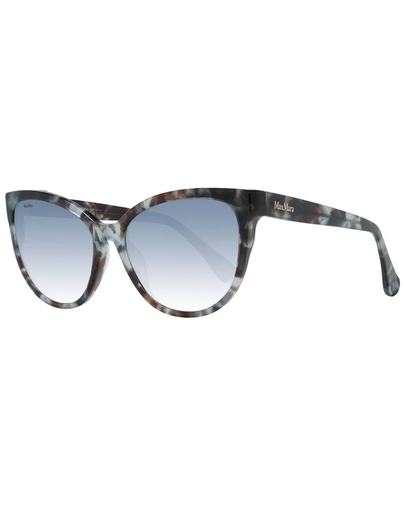Max Mara MM1407S Katzenaugen-Sonnenbrille - Silber Silber