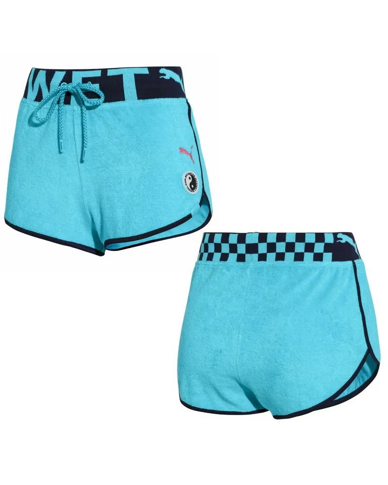 Puma x Rihanna Fenty Delphin Damen Blau Shorts Blau