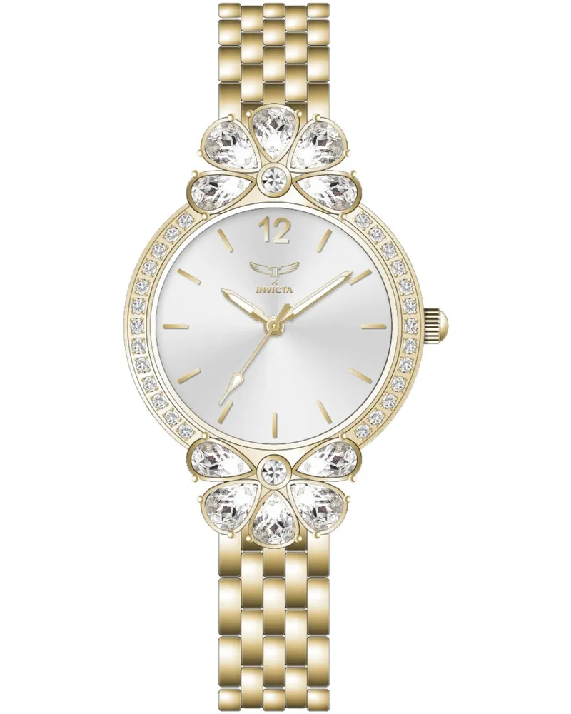 Invicta Wildflower 69104 Damenuhr - 30mm Gold