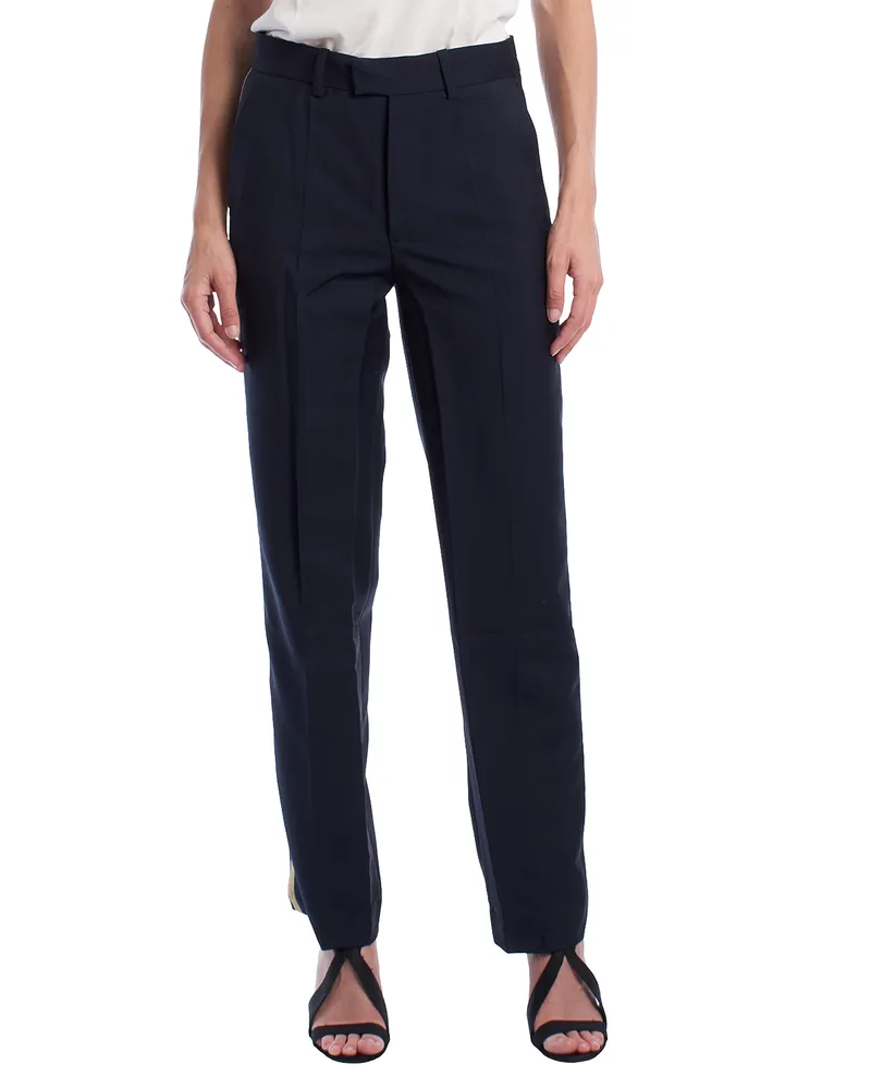Zadig & Voltaire Damenhose mit geradem Bein und Bügelfalten WJCT0102F Blau