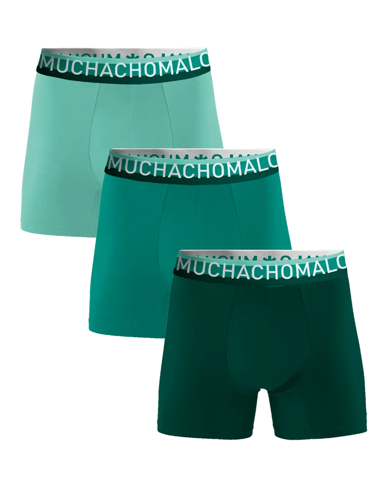 Muchachomalo Boxershorts, 3er-Pack, Herrenunterwäsche - Mehrfarbig Mehrfarbig